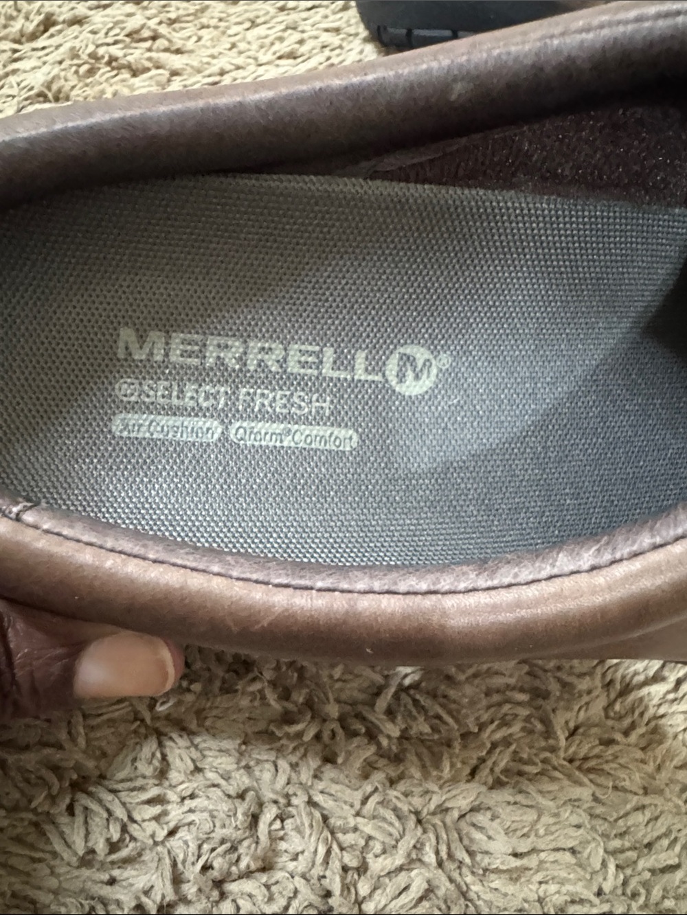 Merrell Encore Nova  Slip-On Leather Clogs Women Brown size 9 Comfort Casual - Picture 3 of 6